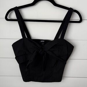 Express Black Crop Top for Women